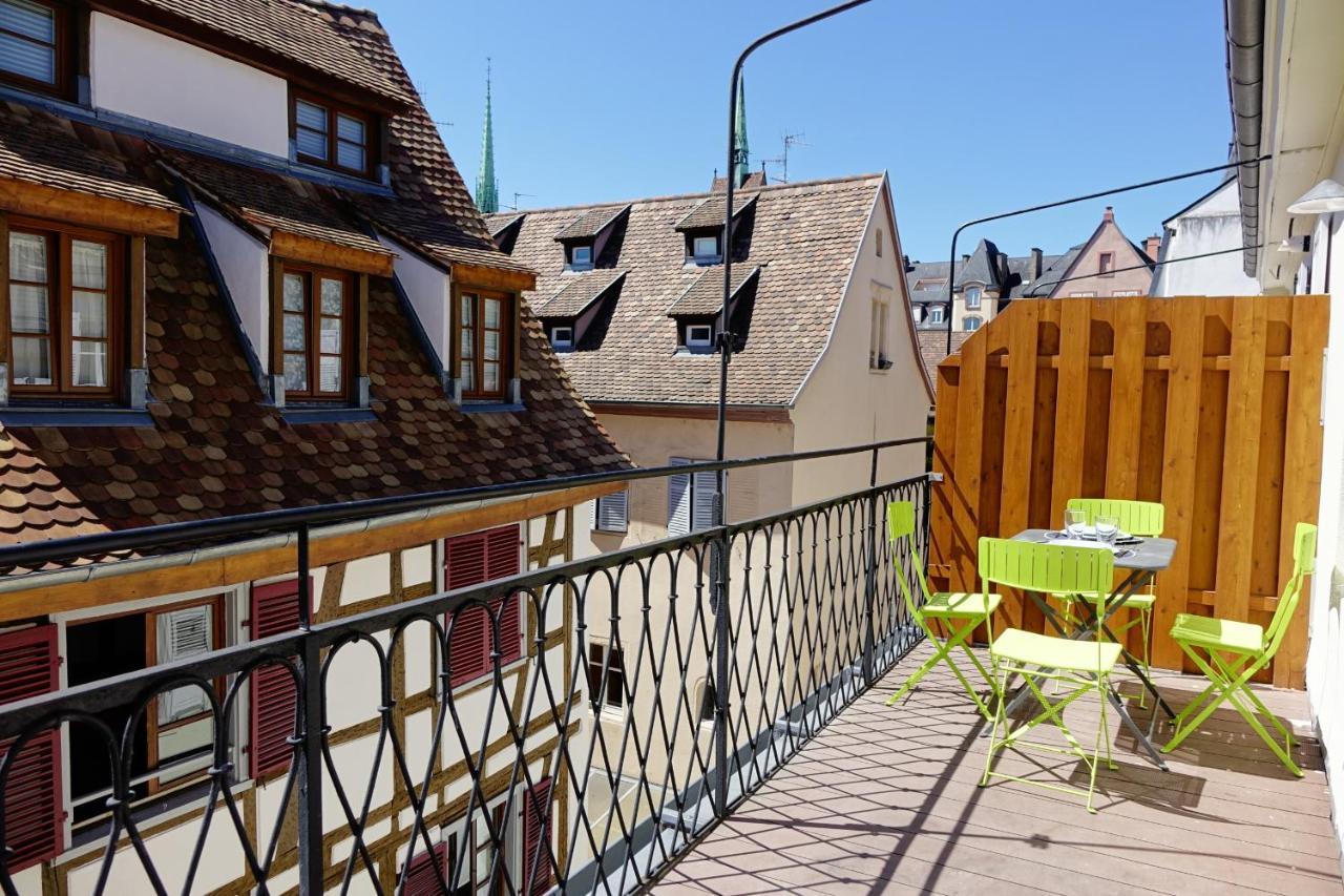 L'Appart Du Quai Avec Terrasse Štrasburk Exteriér fotografie