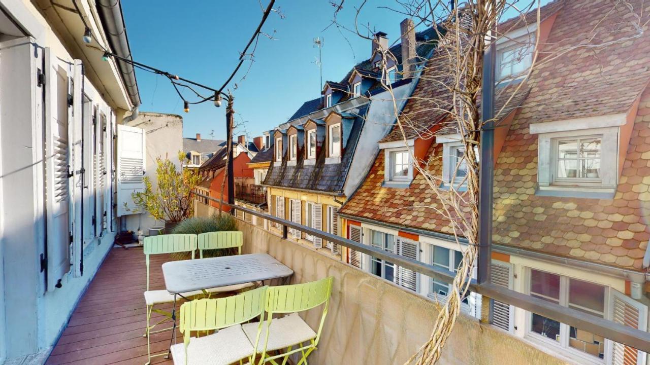 L'Appart Du Quai Avec Terrasse Štrasburk Exteriér fotografie